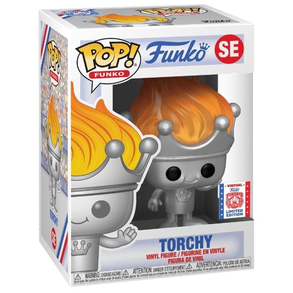 Funko Pop Torchy FunDays Virtual Limited Edition Exclusive In Original Box‎